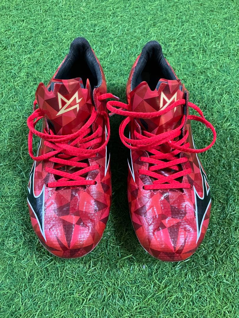 【美品】ミズノアルファ2 ELITE ルビーレッド