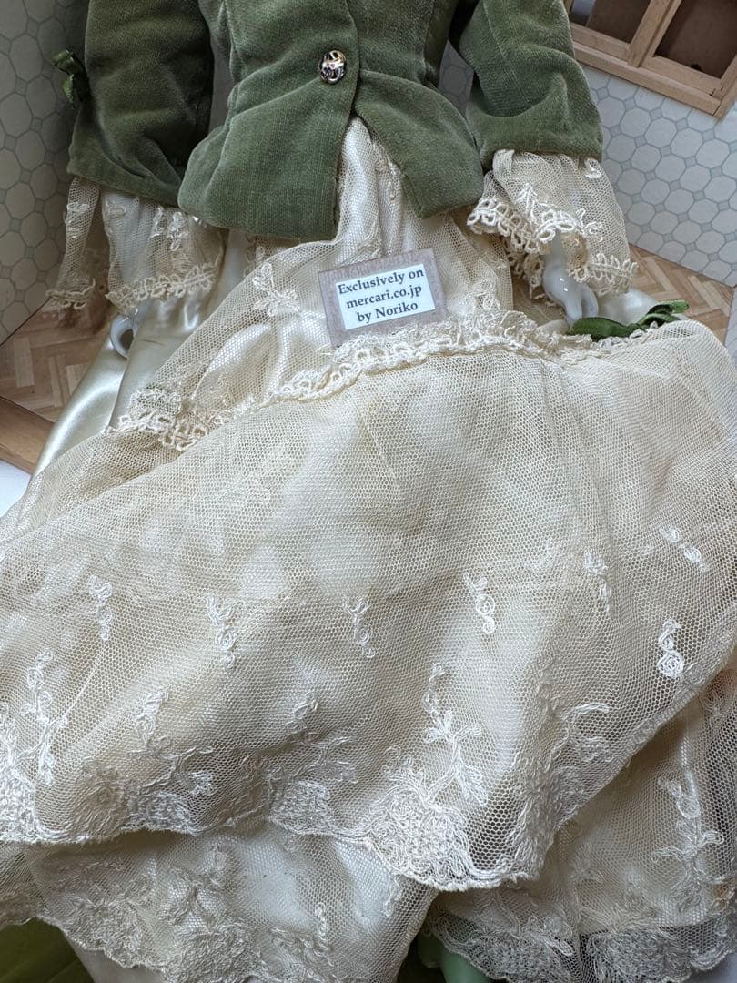 ジ*ー様 ドイツ　アンティーク　チャイナヘッド　ドール　約50センチ