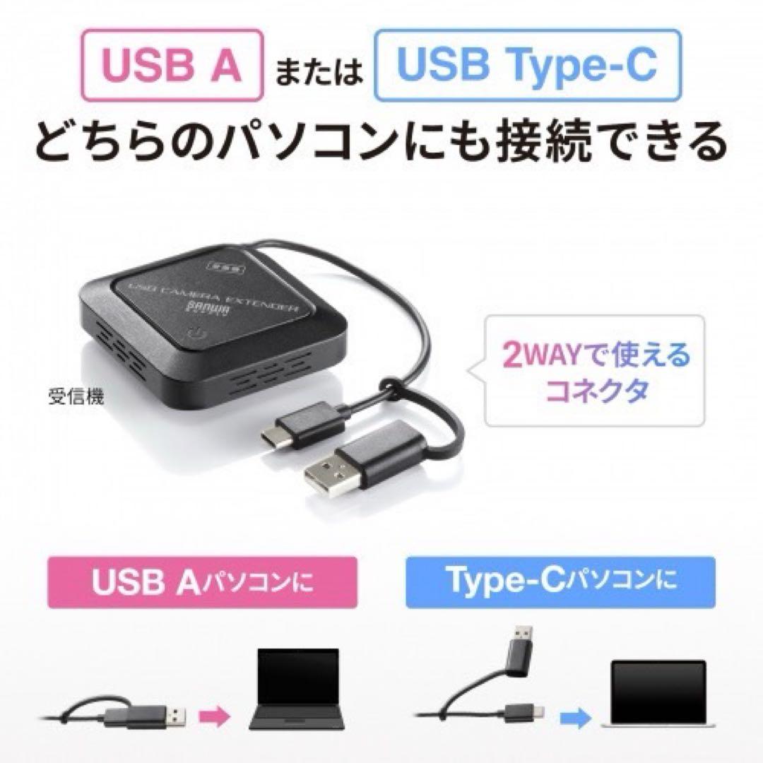 サンワサプライ WEBカメラ無線化キット