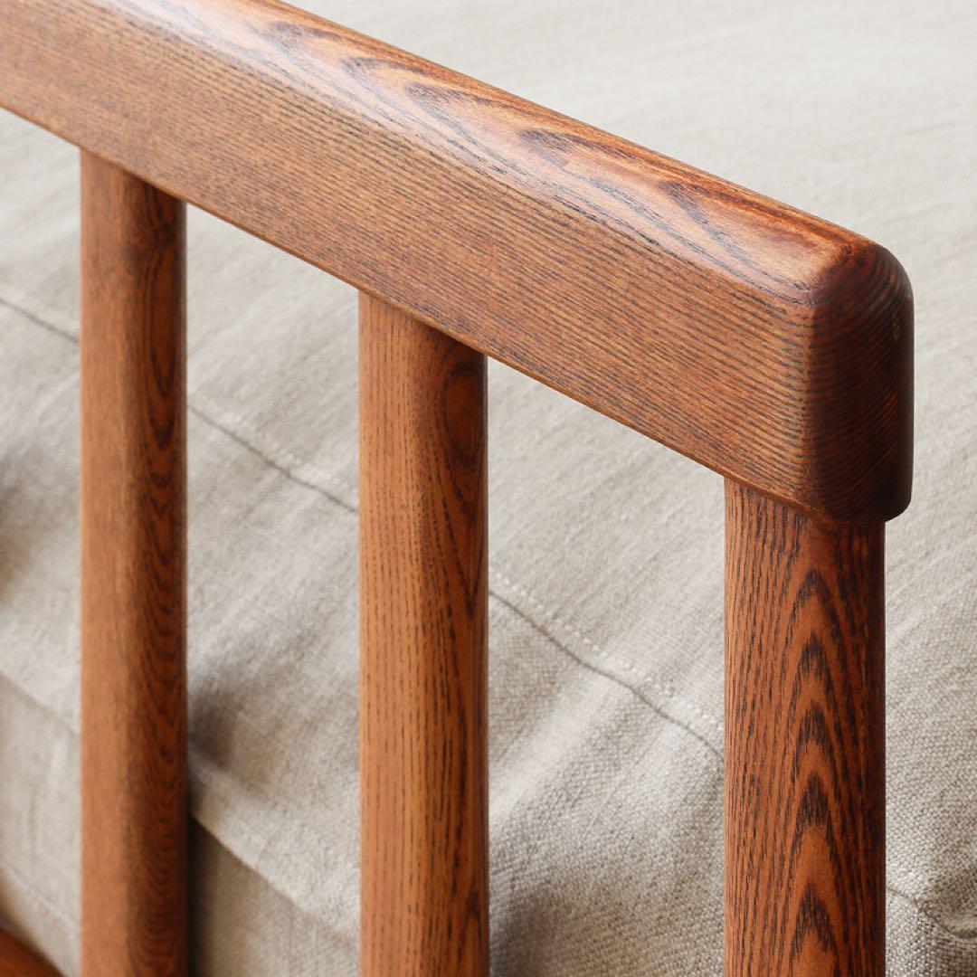 リセノ　あぐらソファ　1.5人掛け　ビンテージレッド　定価13.3万　ACTUS