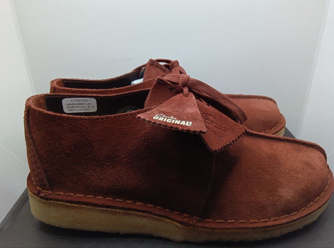 K*M様 新品クラークスデザートトレックUK71/2ブラウン