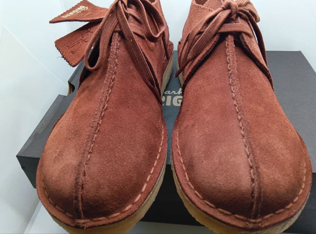 K*M様 新品クラークスデザートトレックUK71/2ブラウン