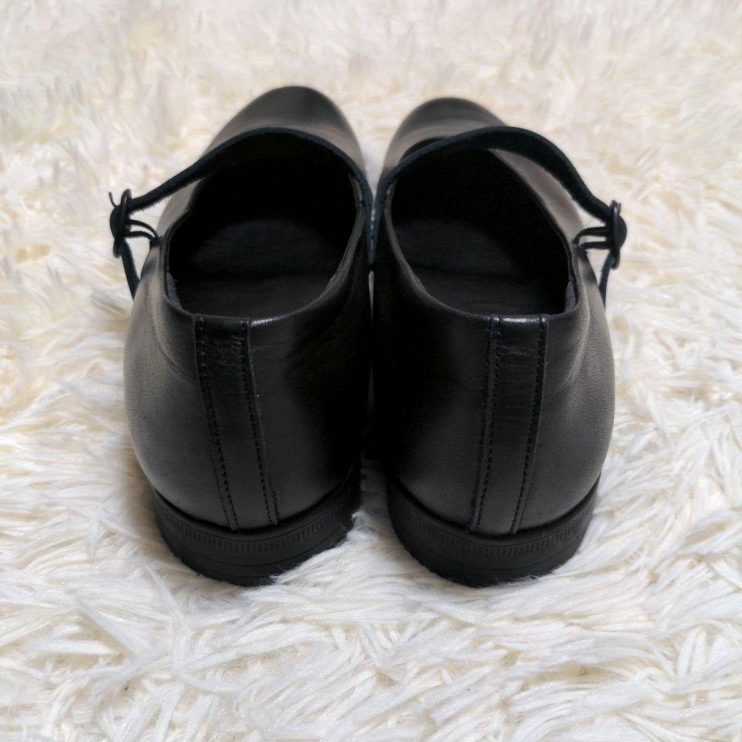 chausser ショセトラベルシューズ フラット ストラップ レザー 24cm