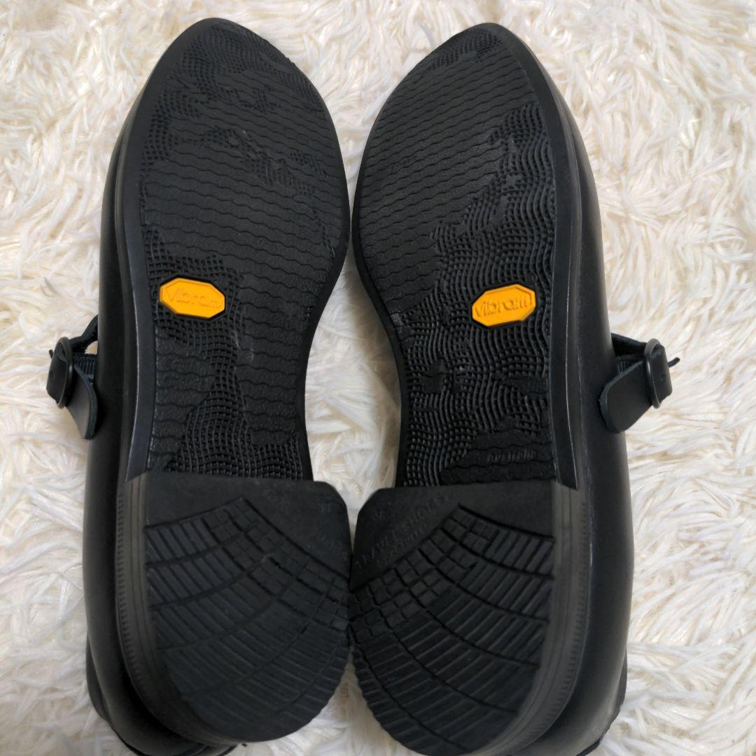 chausser ショセトラベルシューズ フラット ストラップ レザー 24cm