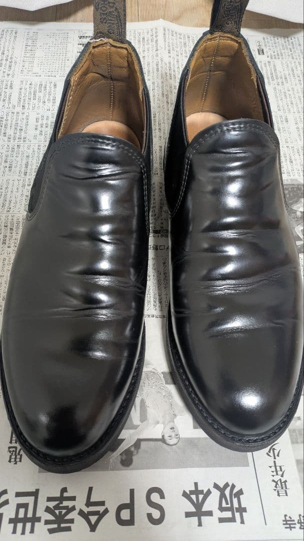 レッドウィング ポストマン ロメオ ブラック 黒 レザー 9198 サイドゴア