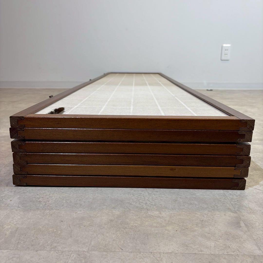 障子スクリーン ハイタイプ 6曲　パーテーション　間仕切り　和家具