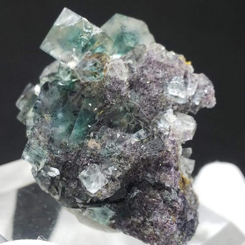 451 オコルス鉱山 フローライト クリア×ブルーグリーン 蛍石