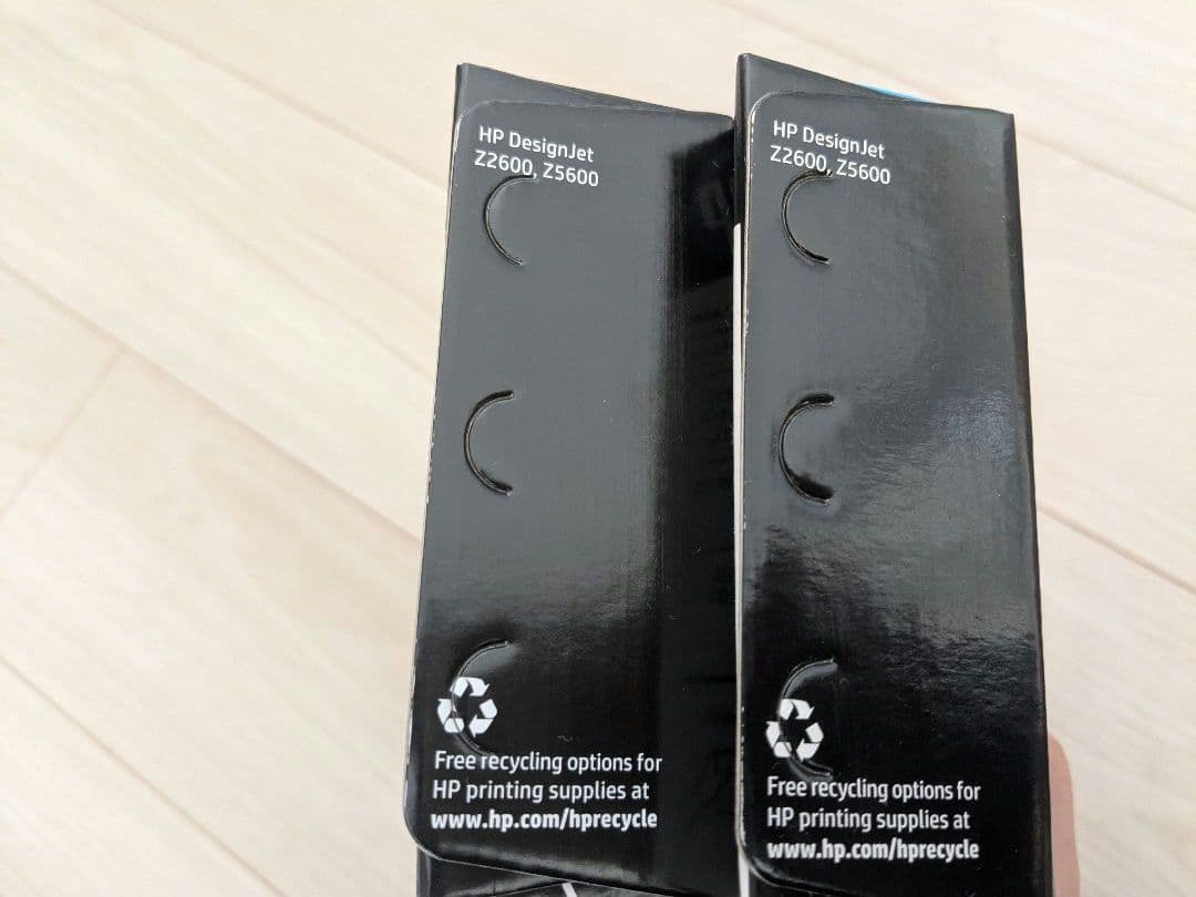 HP 745 純正マットブラック·フォトブラックインクカートリッジ 2個セット