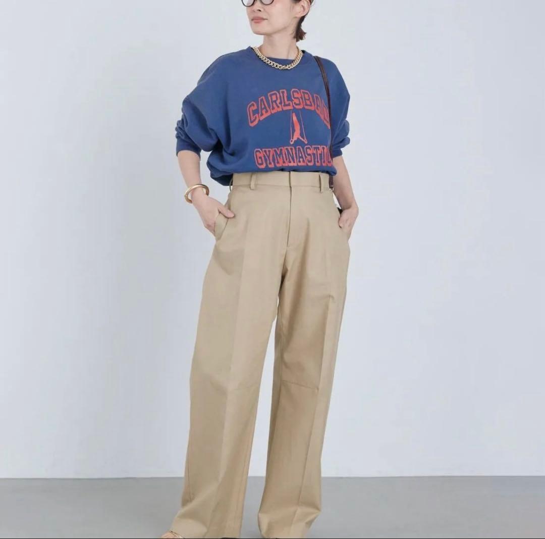 MUSE de Deuxieme Classe TUCK CHINO チノパンツ