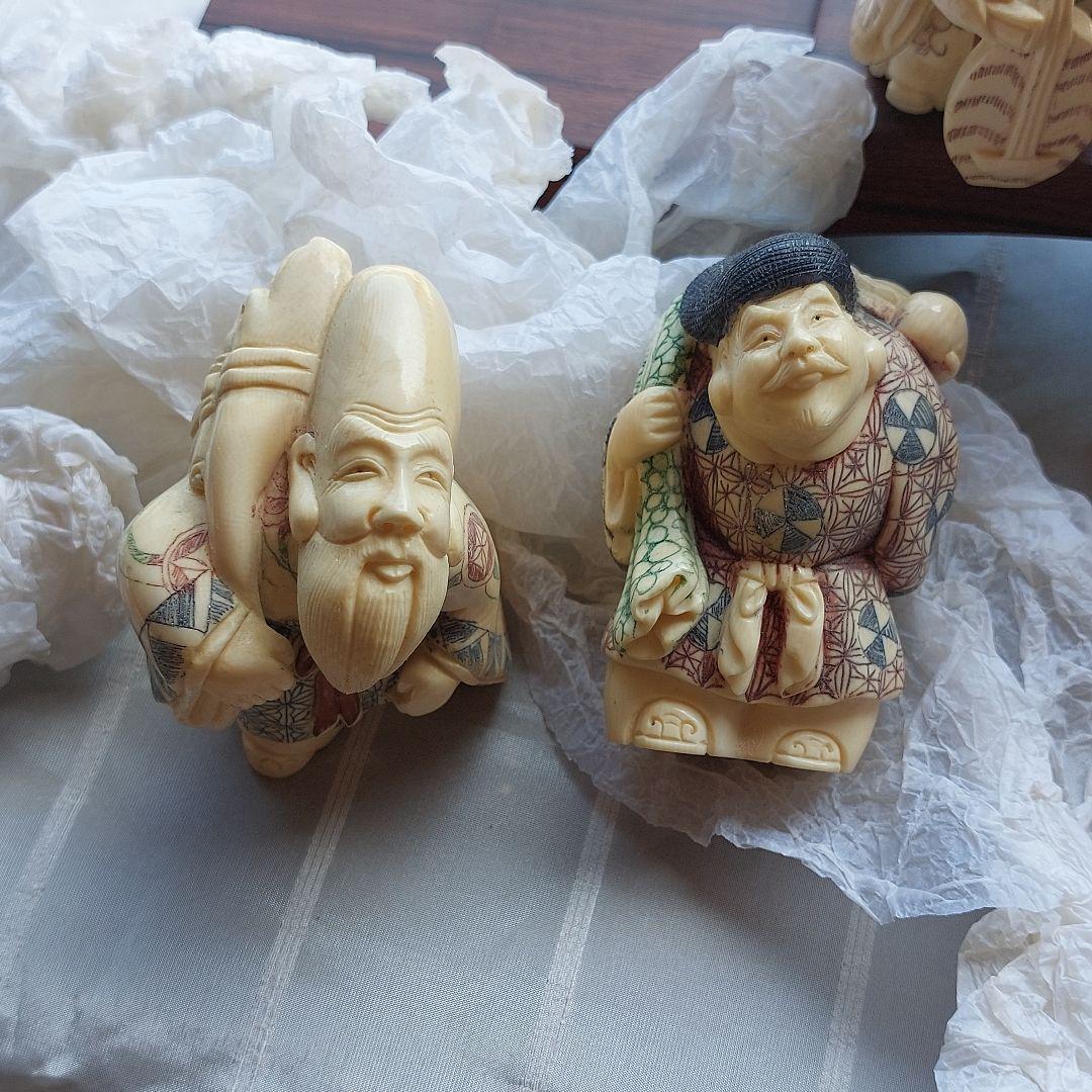 希少品　七福神　開運　パワーストーン　美術品