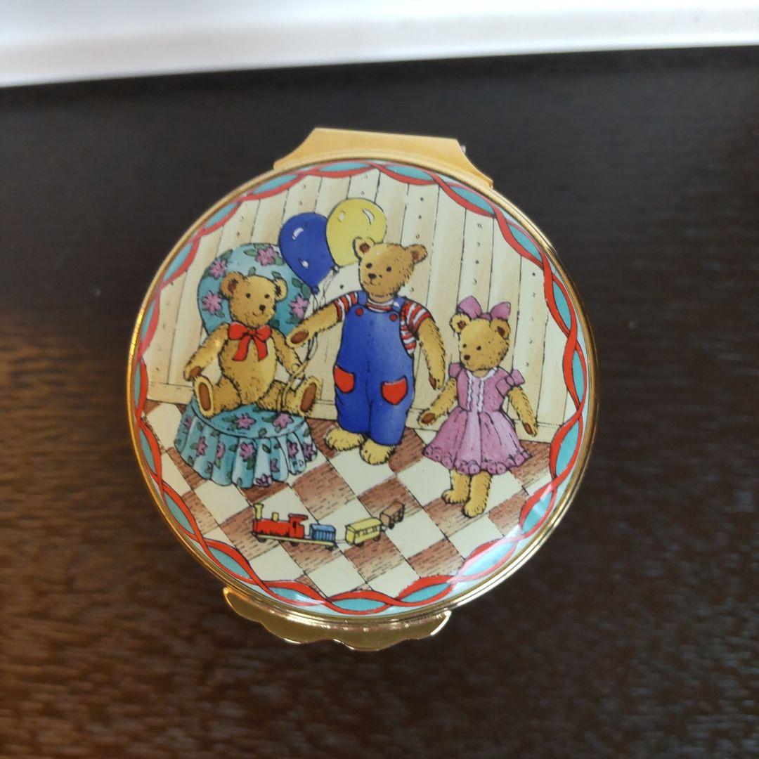 ハルシオンデイズ テディベア パーティー 箱あり 小物入れ ピルケース 新品
