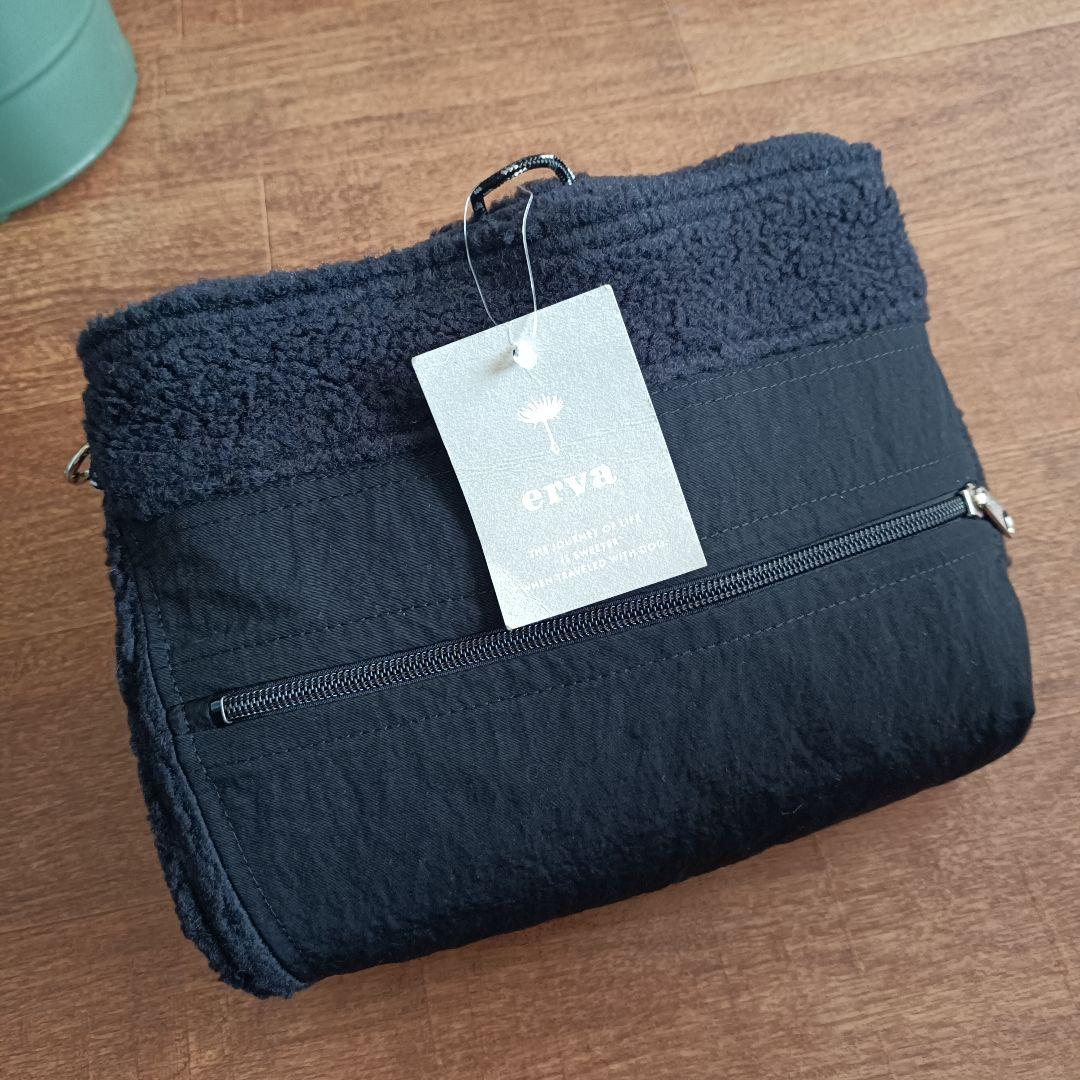 未使用 希少erva 限定ボアシンプルドッグスリング スリングキャリー