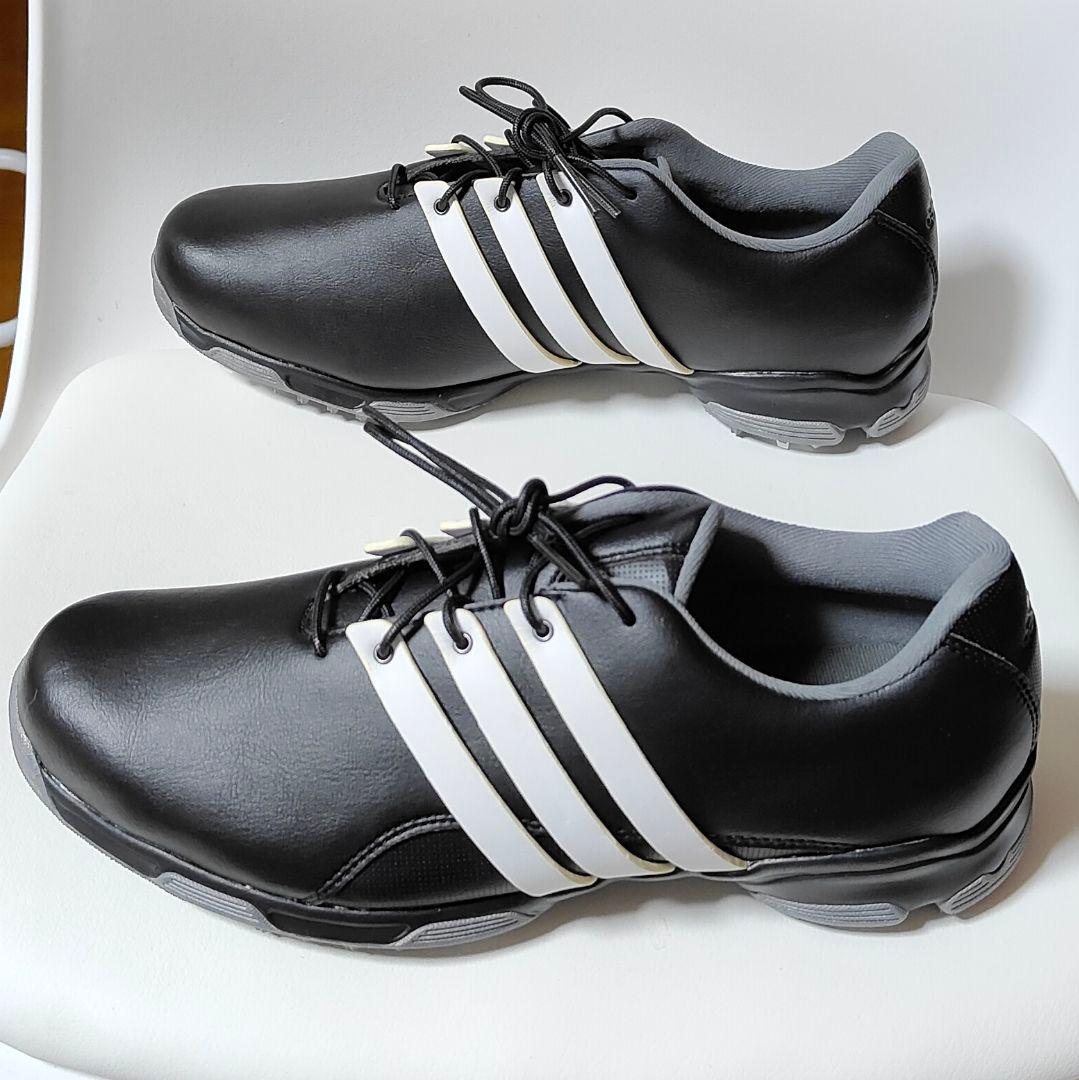 【未使用品】アディダス ゴルフシューズ　黒 ブラック　26.5cm