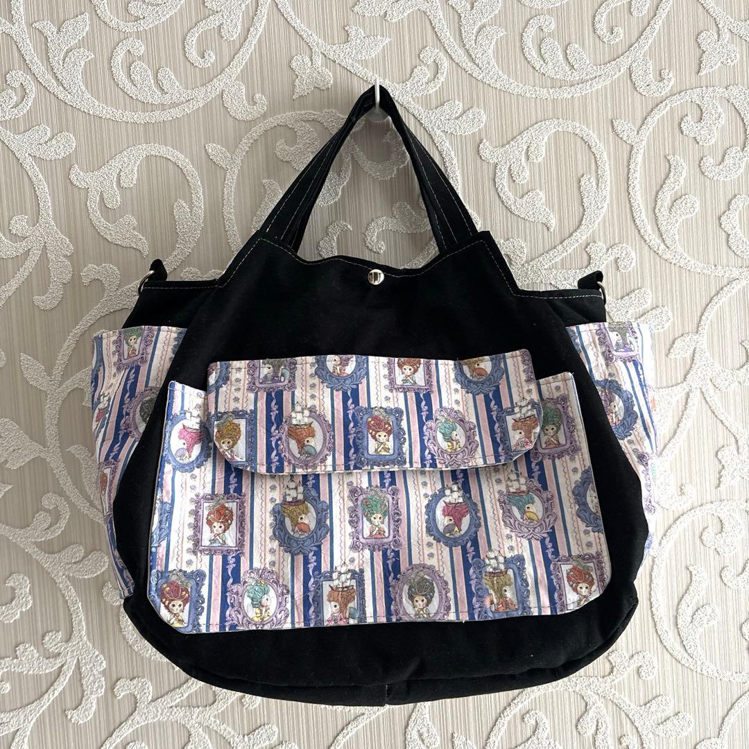 rose様オーダーページ♡ランチバッグ☆トートバッグ☆猫柄♡ジョリーフルール