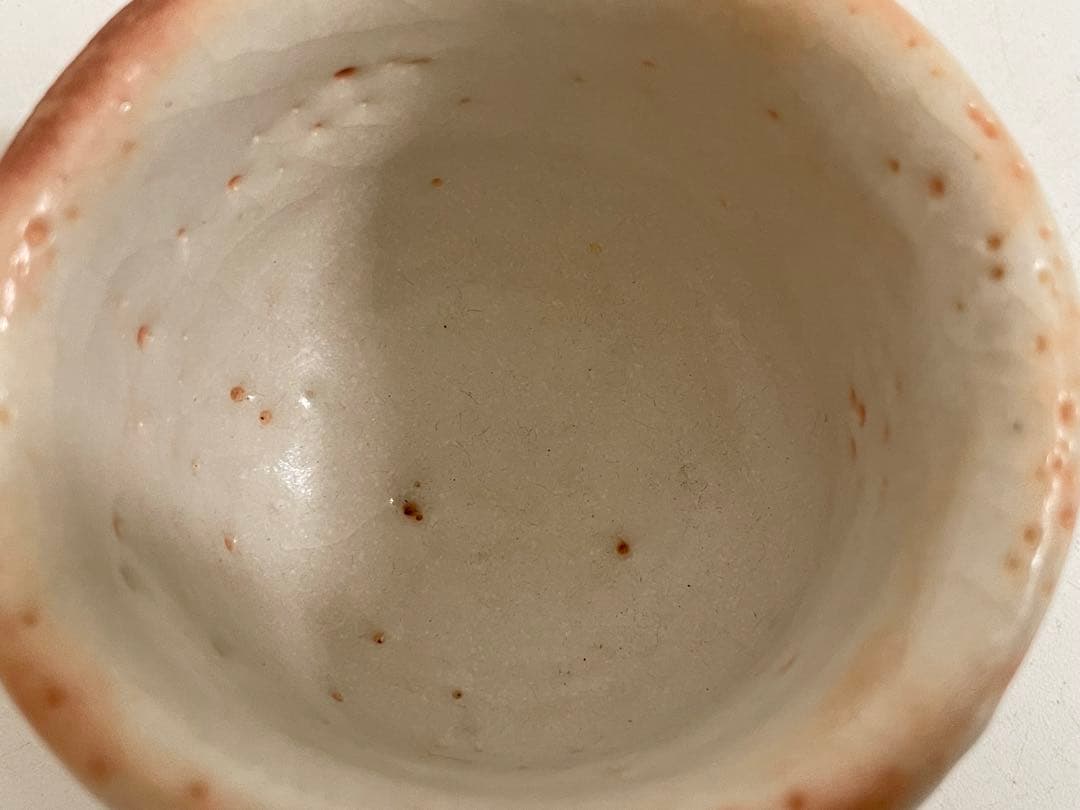 陶芸家　人間国宝　鈴木藏　鈴木蔵　志野　ぐい呑　志埜　酒器　酒盃　共箱