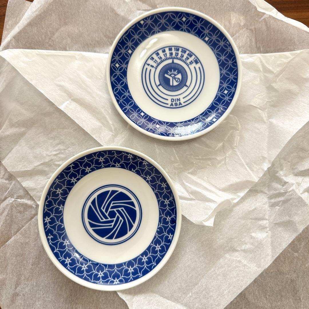 マップカメラ　ライカデザイン　伊万里焼　豆皿1セット（2枚入り）