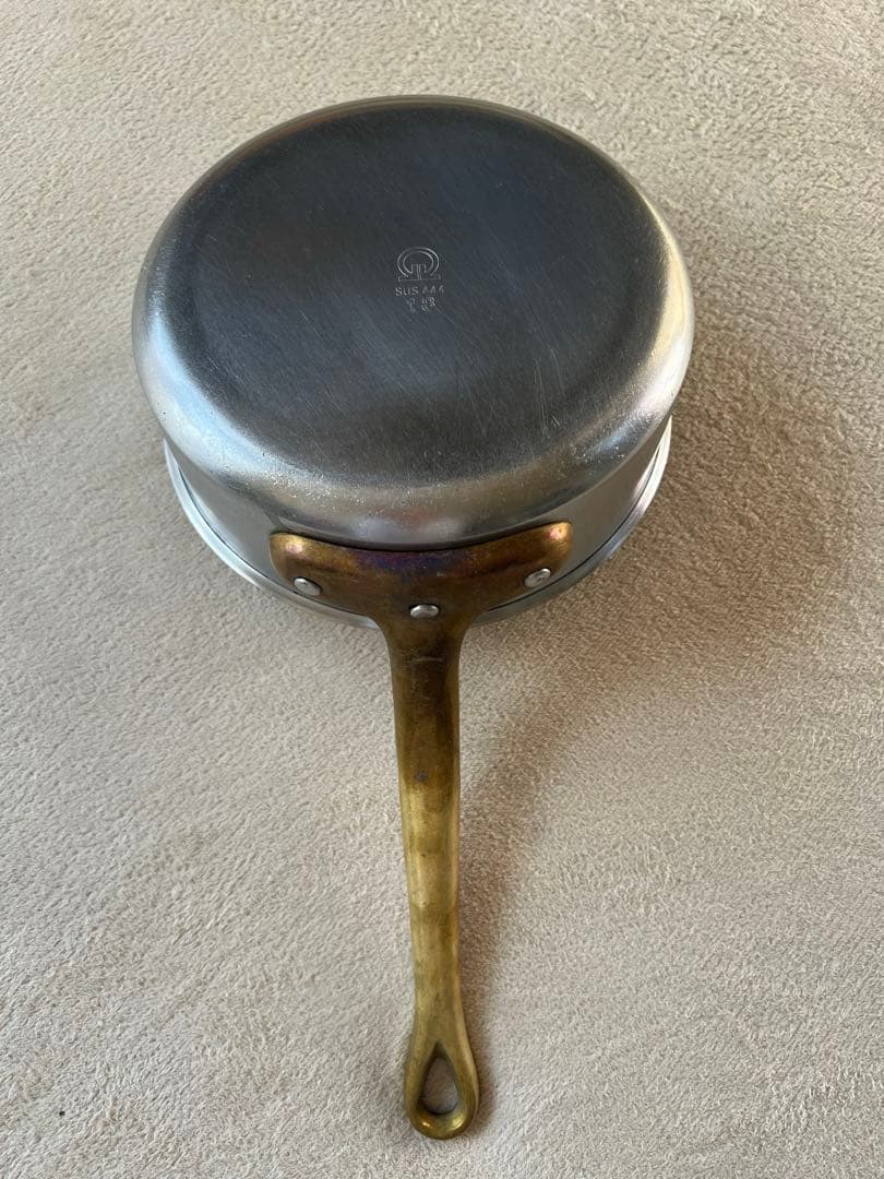 スーパーデンジ ソテーパン 浅型片手鍋 18cm