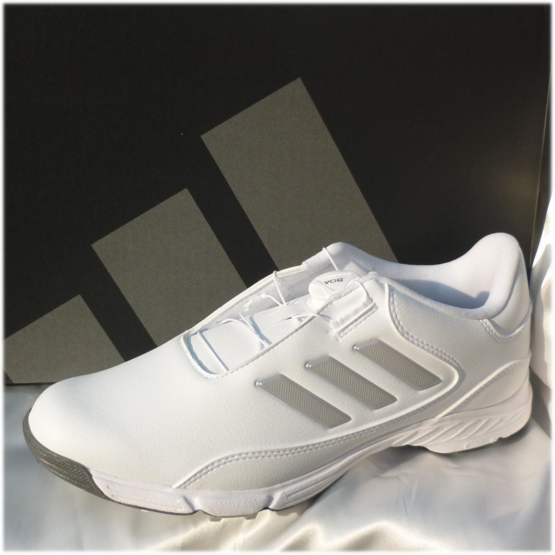 新品26cmアディダスゴルフ 白ゴルフシューズ LITE MAX BOA24