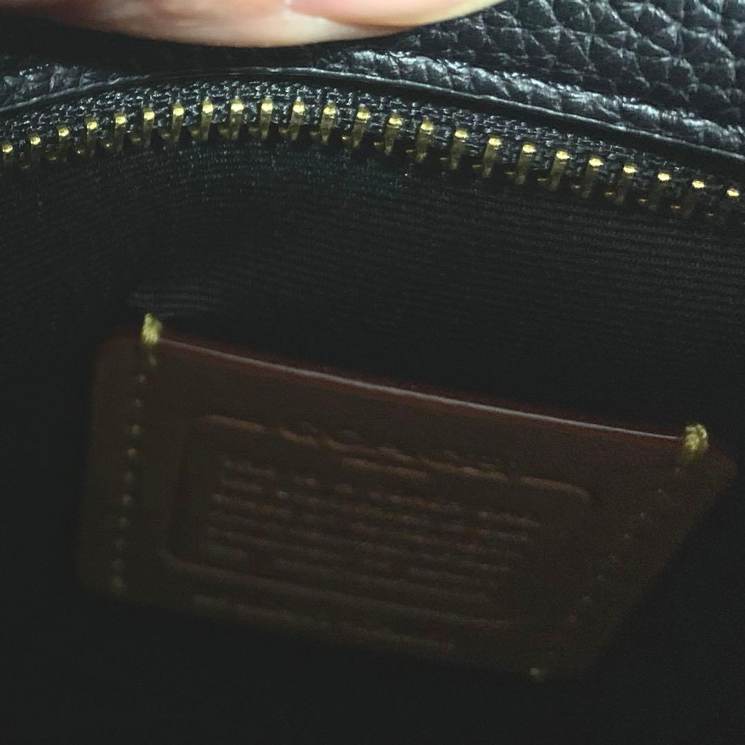 コーチ カーゴトート26 レザー ブラック