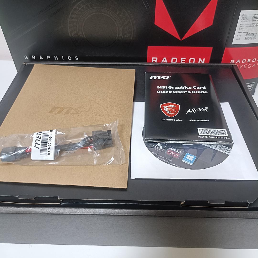 グラフィックボード・グラボ・ビデオカード MSI Radeon RX Vega56 8GB HBM2 OCEdition
