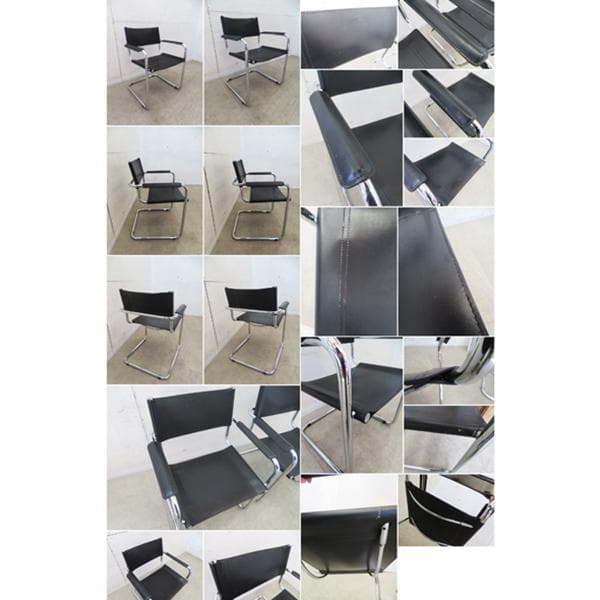 本革■マルトスタム■S34■アームチェア■2脚セット■バウハウス■