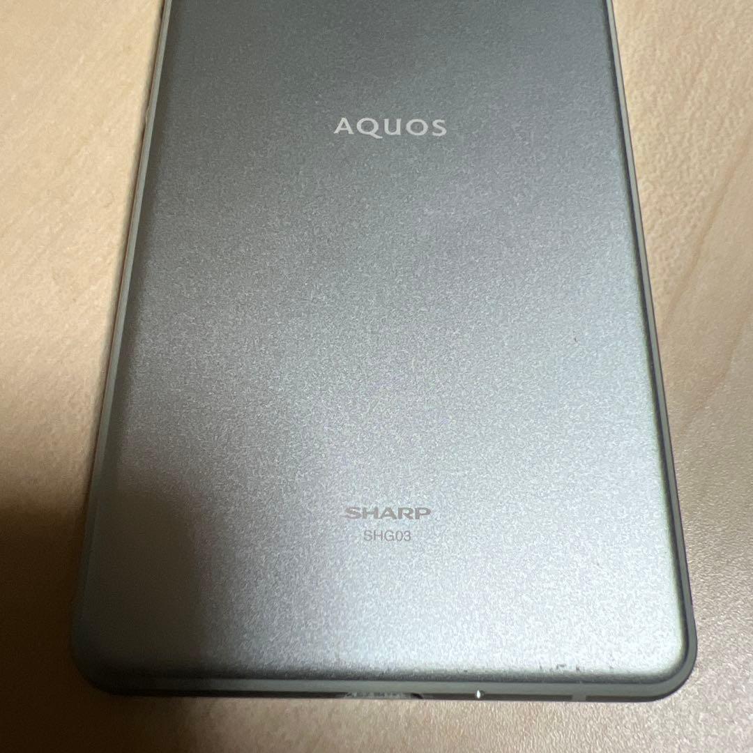 SHARP AQUOS sense 5Gスマートフォン本体 シルバー
