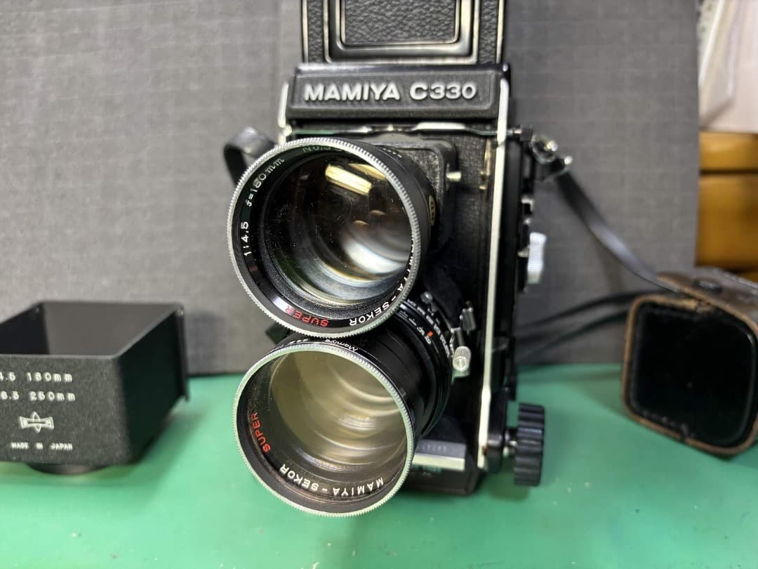 本物の存在感！　マミヤ　C３３０　プロフェッショナル180mm　F4.5　美品！
