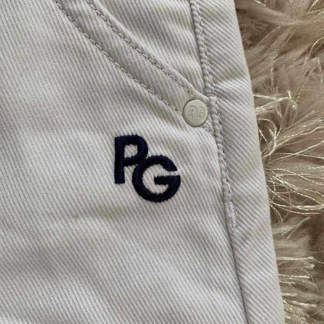 一度のみ着用★PEARLY GATES★ホワイト★ゴルフスカート★サイズ２