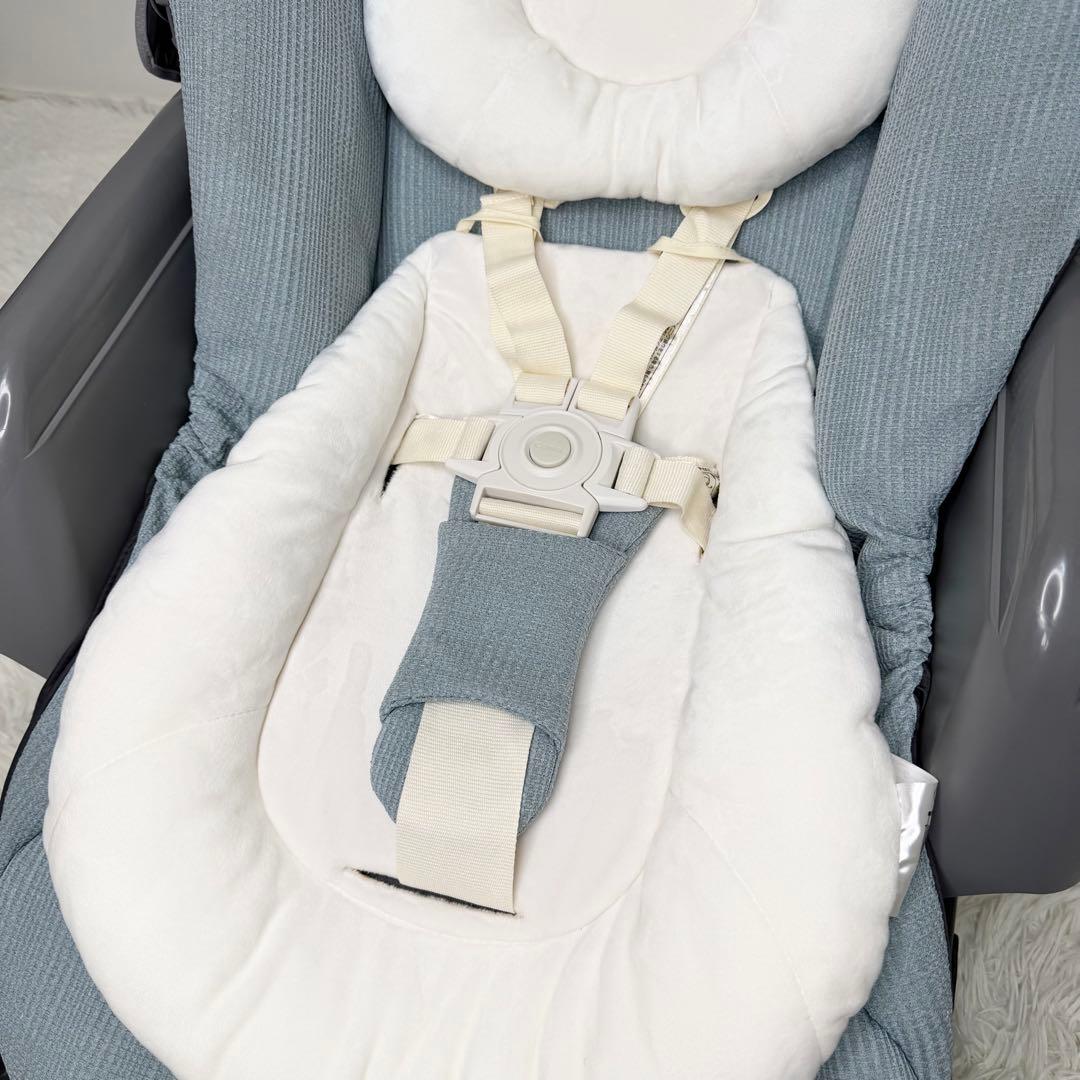 極美品 Combi ネムリラ BEDi Long ハイローチェア スリープシェル