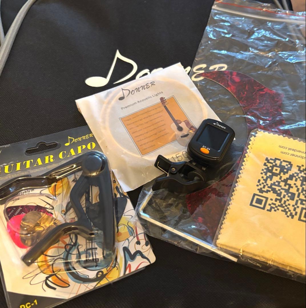 『バニ吉』Donnerアコースティックギター DAG-1C