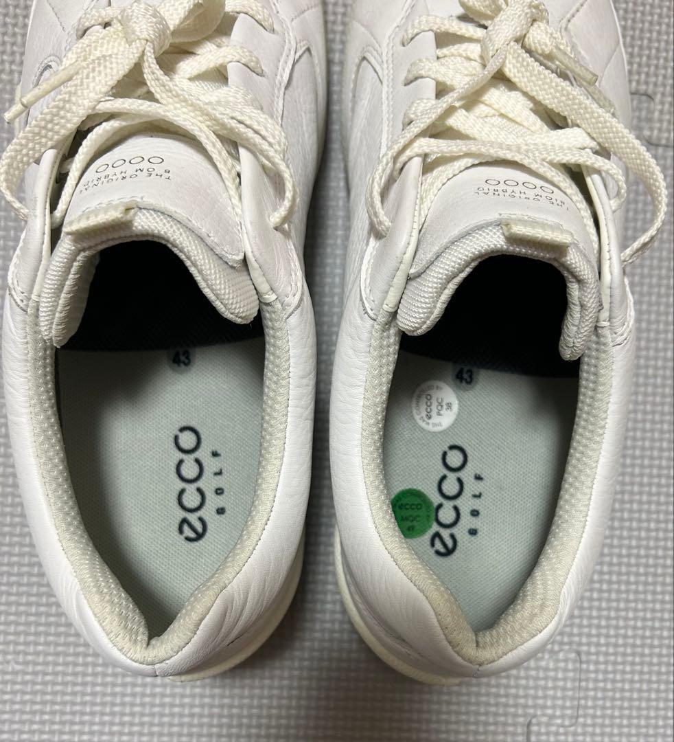 ECCO Sion ホワイト ゴルフシューズ
