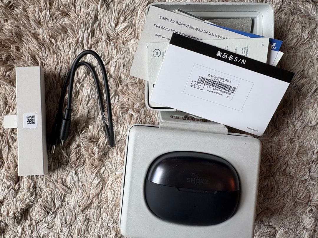 イヤホン shokz opendots one