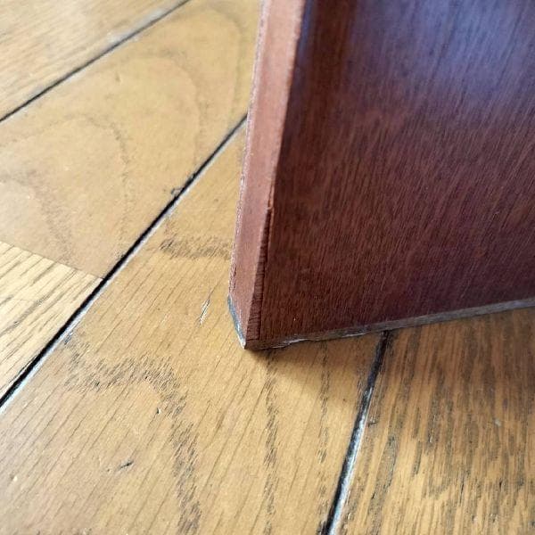 ヴィンテージ キリツ 起立木工 文机 木製 桜 天然杢 座机 座卓 作業台