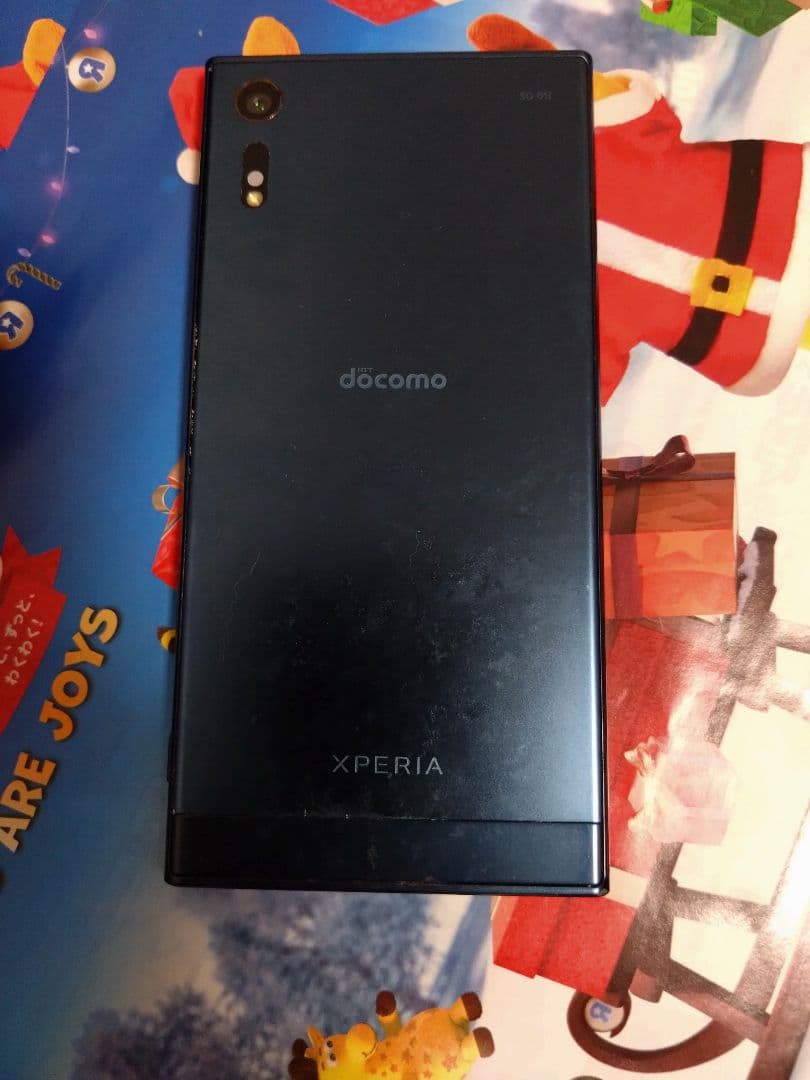 Sony Xperia 青色 docomo 本体