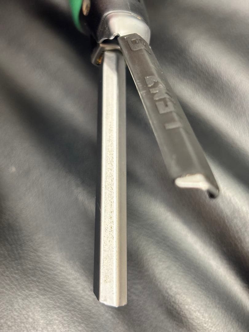 超美品　LENZ 【α-8G】レンツアイロン 5角 8ミリ　理容アイロン