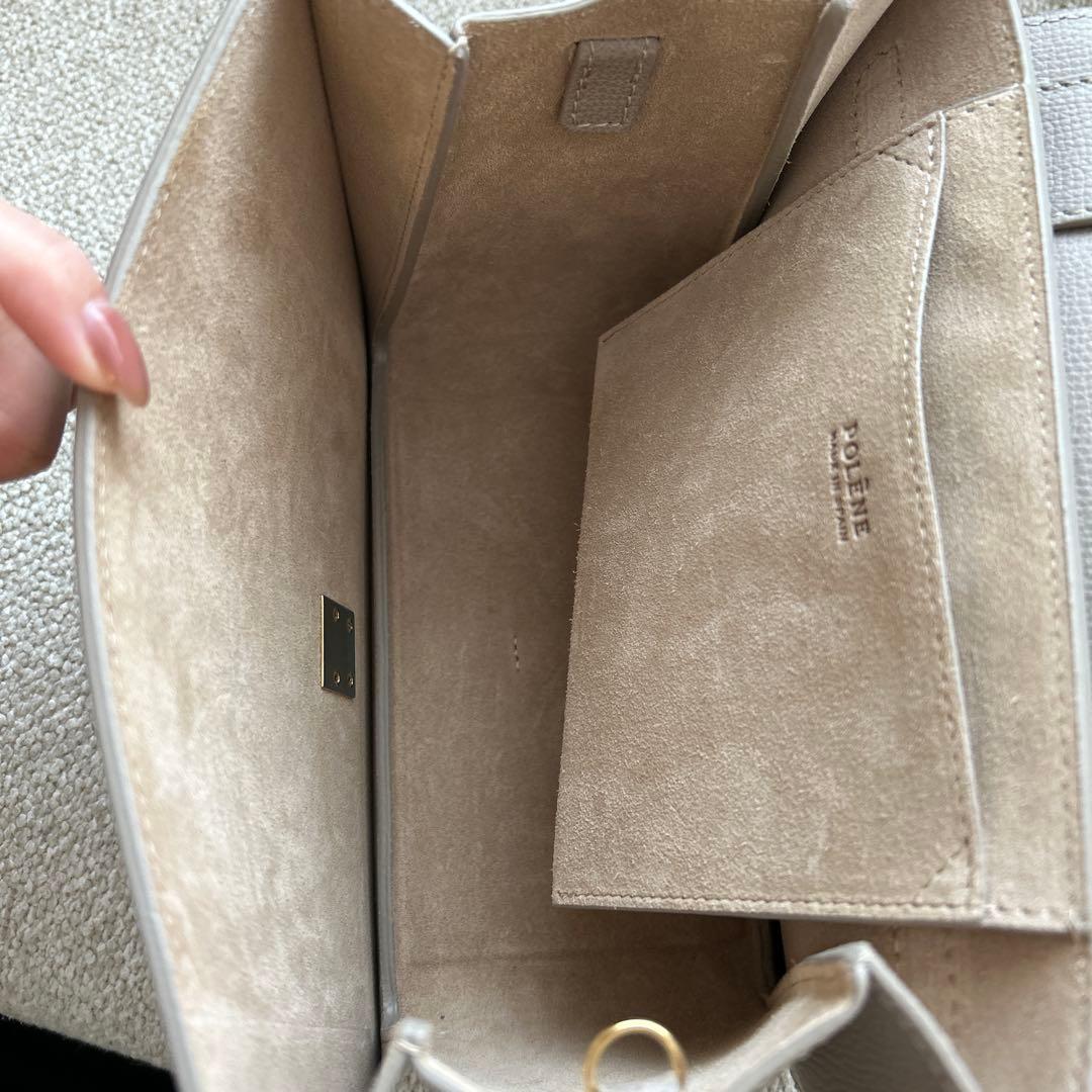 ポレーヌ　POLÈNE Numéro Sept ショルダーバッグ　トープ