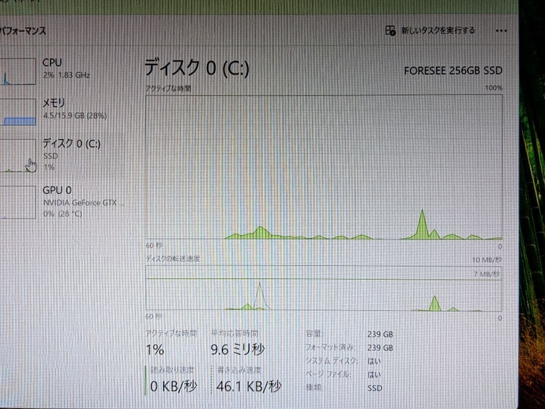 HP TPC-F123-MT　i7−9700 メモリ16GB SSD256GB