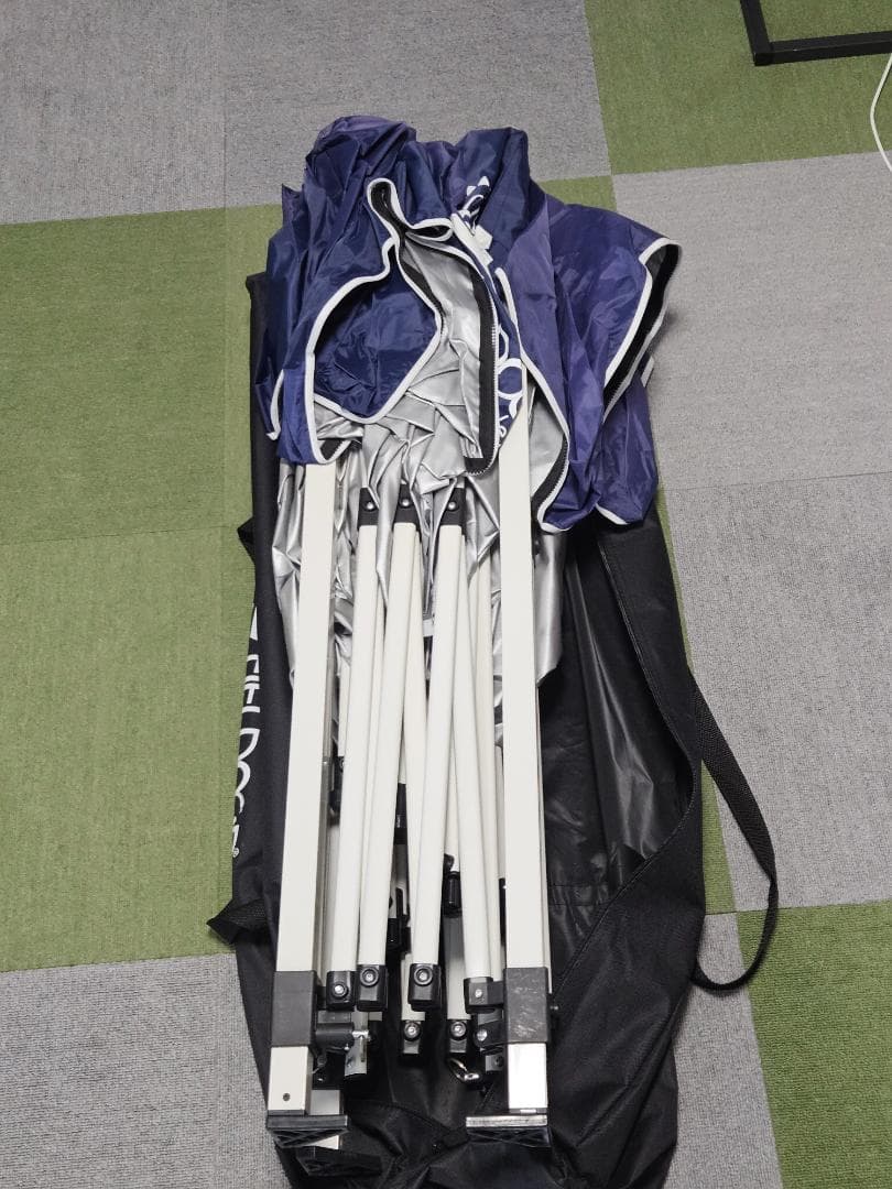 FIELDOOR タープテント 3mx2m ブルー おまけ付き