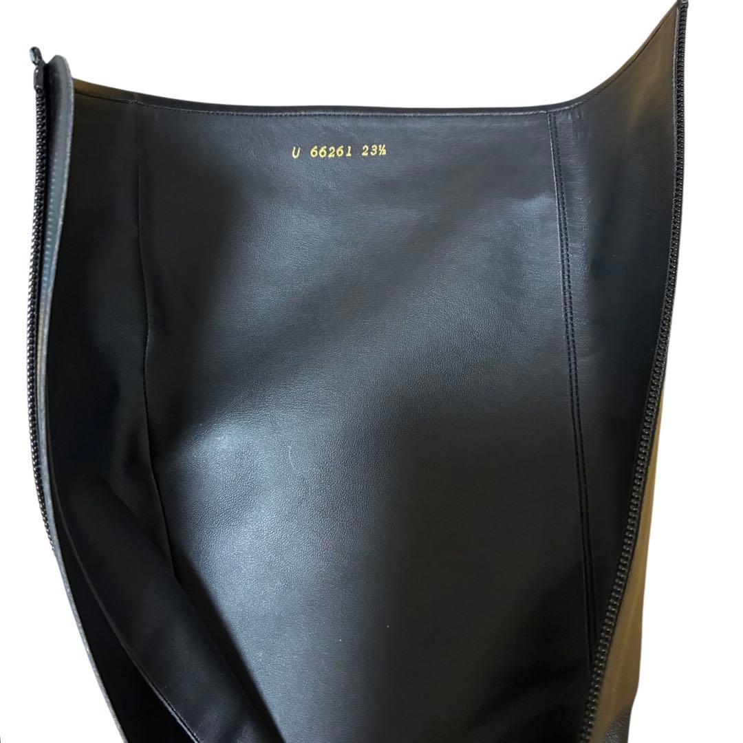 DIANA ダイアナ 美脚ロングブーツ BLK スクエアトゥ