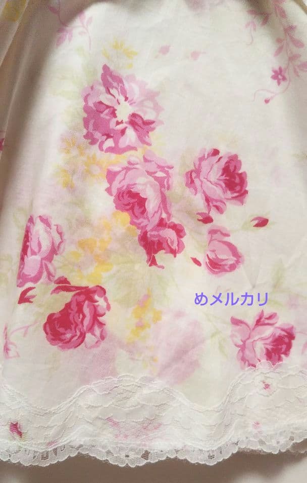 LIZ LISA リズリサ 花柄チュニック 花柄キャミソール タグ付 リボン①