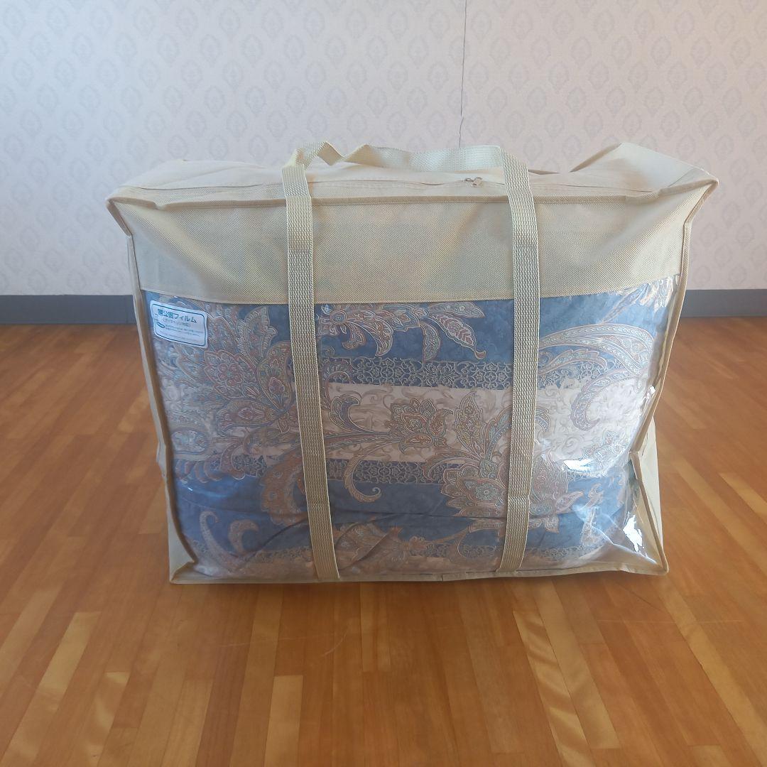 羽毛布団 増量 SDGS リフレッシュ羽毛 高密度生地 清潔 安心 日本製B⑩