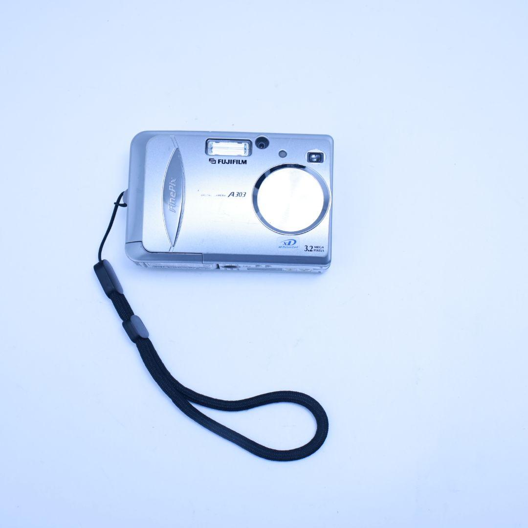 スマホ転送可 FUJIFILM デジタルカメラ A303 電池メモリーカード