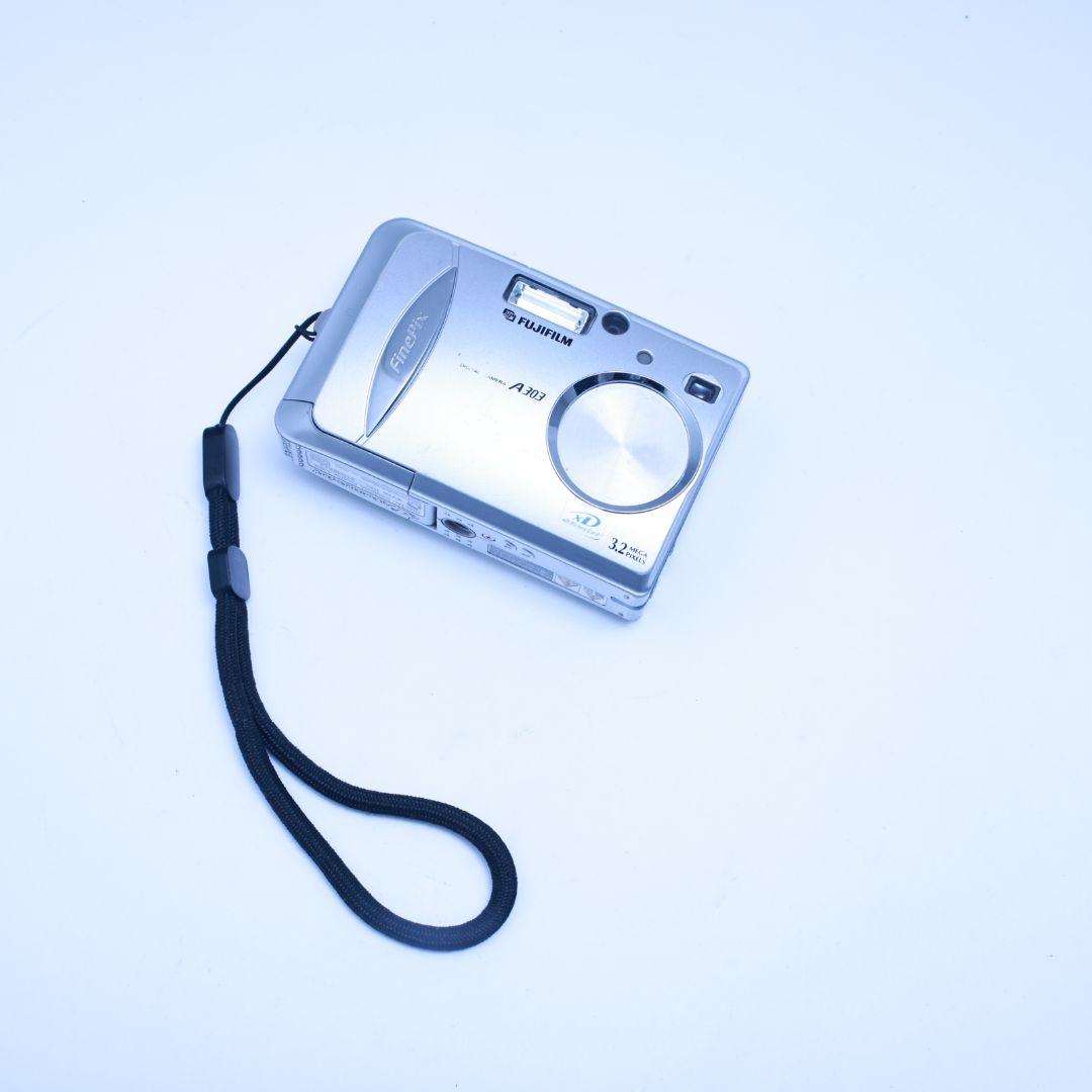 スマホ転送可 FUJIFILM デジタルカメラ A303 電池メモリーカード