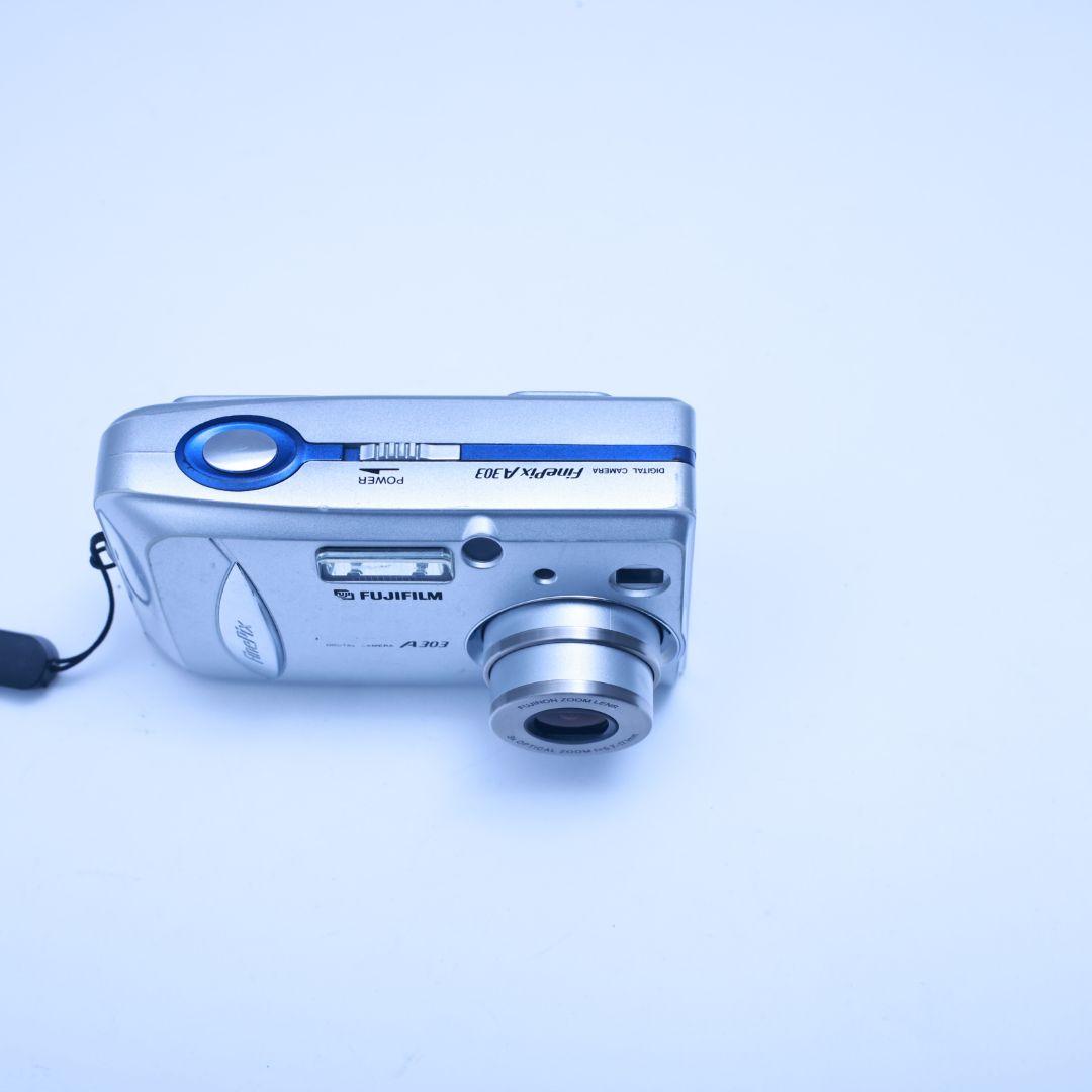 スマホ転送可 FUJIFILM デジタルカメラ A303 電池メモリーカード