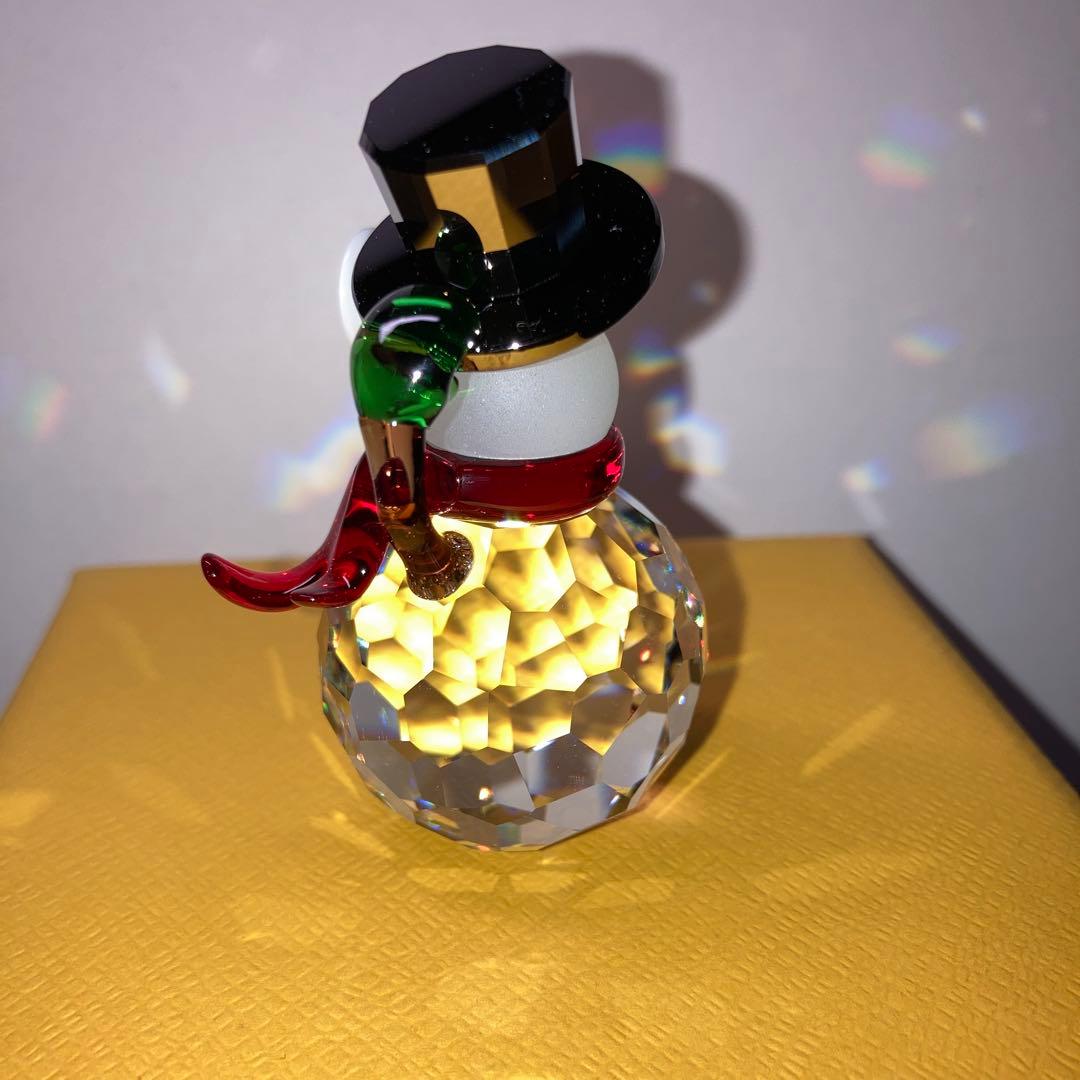 スワロフスキー クリスマス　雪だるま（スノーマン）