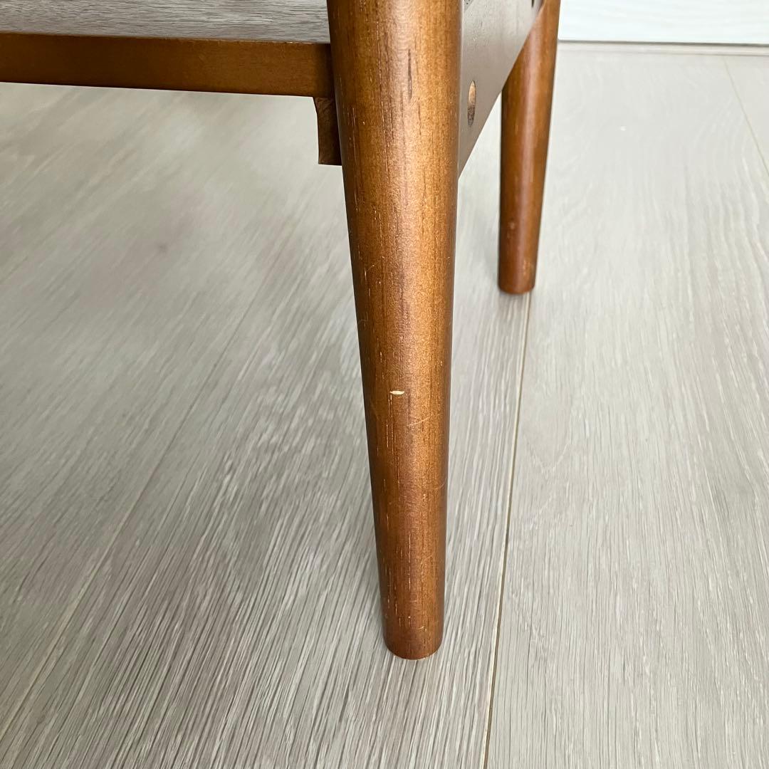 木製ローテーブル　ガラステーブル　セット　直接引取歓迎