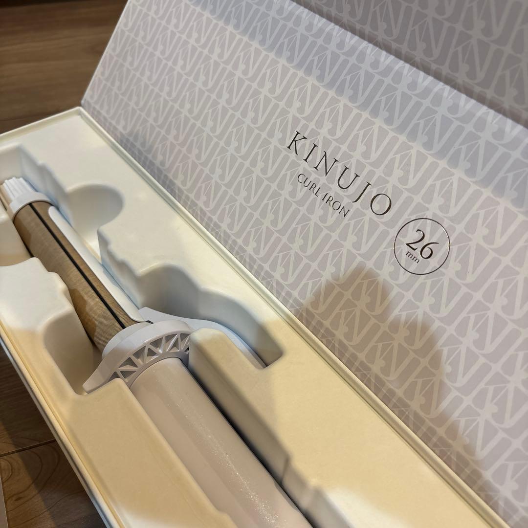 KINUJO カールヘアアイロン KC26N 26mm 新品未使用保証書付き