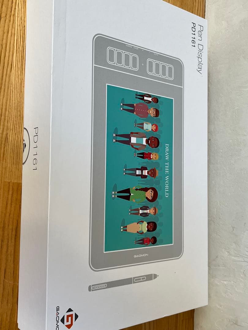 GAOMON PD1161 液晶ペンタブレット 本体 フィルムとスタンド付き