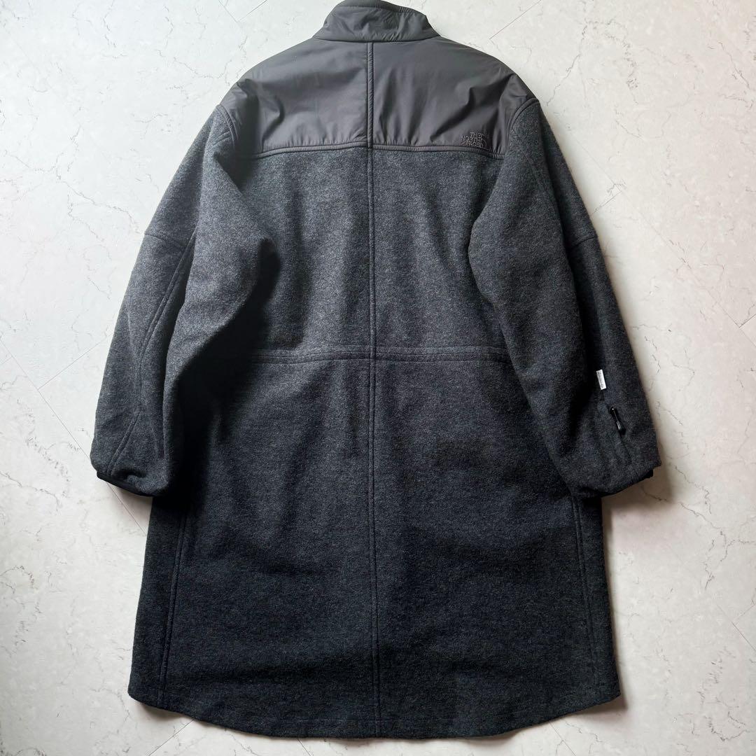【新品】ノースフェイスパープルレーベル 23aw ウールウインドストッパーコート