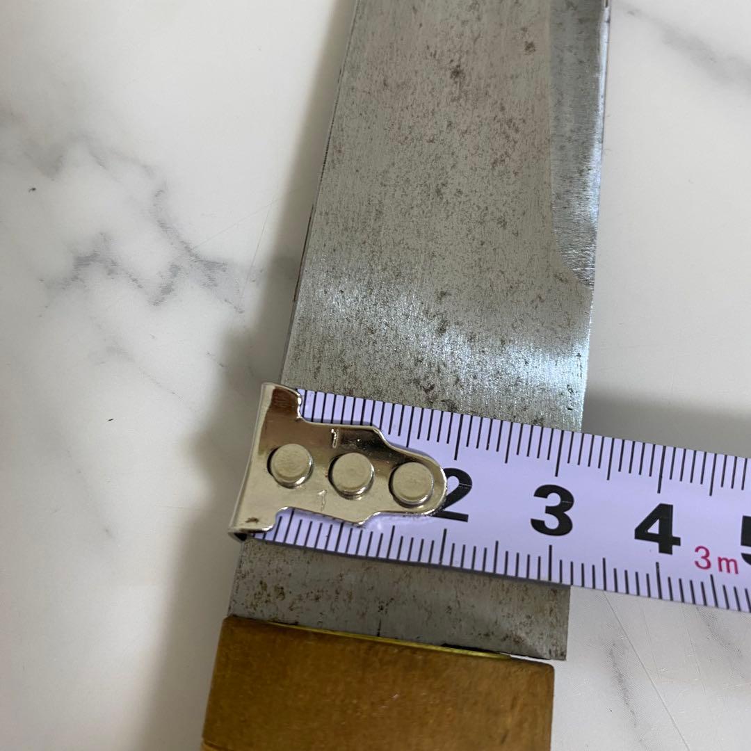 一点物 池袋金子製 　塗師屋包丁　繰小刀 刃渡り約14㎝　短刀